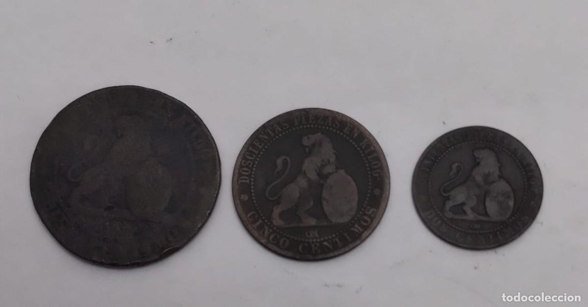 Monedas de Espa&ntilde;a: Lote de monedas del Govierno provisional - Foto 2