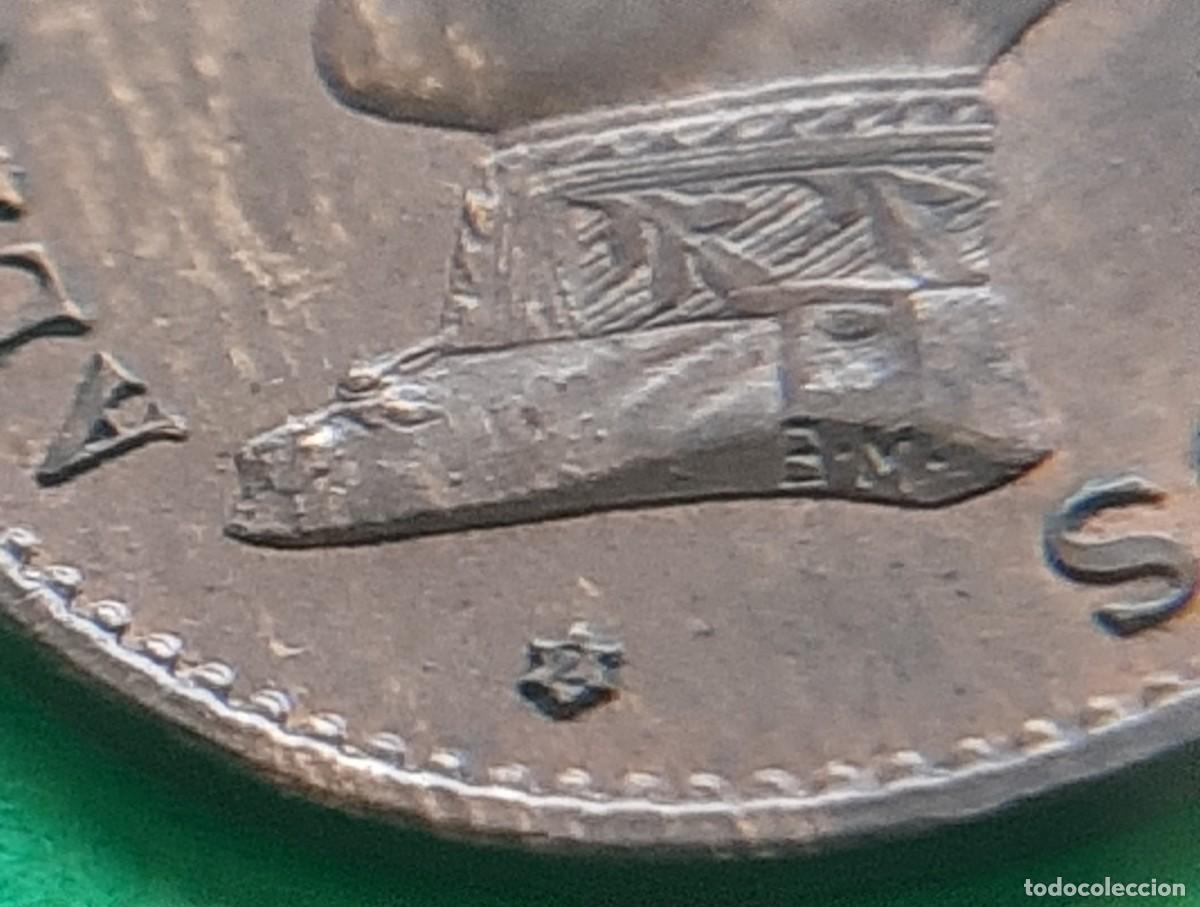 Monedas de Espa&ntilde;a: (ALFONSO XIII)(1912*2 PC V)(COBRE) 1 C&Eacute;NTIMO - Foto 7