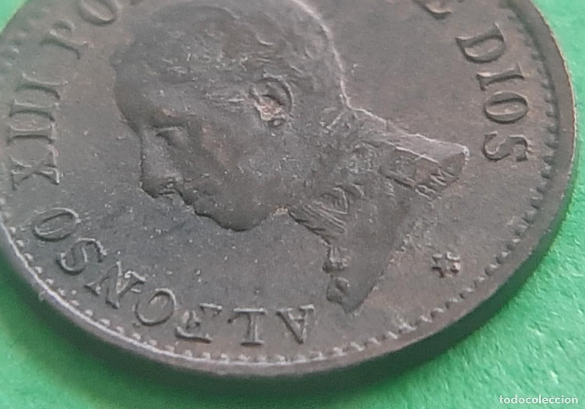 Monedas de Espa&ntilde;a: (ALFONSO XIII)(1912*2 PC V)(COBRE) 1 C&Eacute;NTIMO - Foto 9