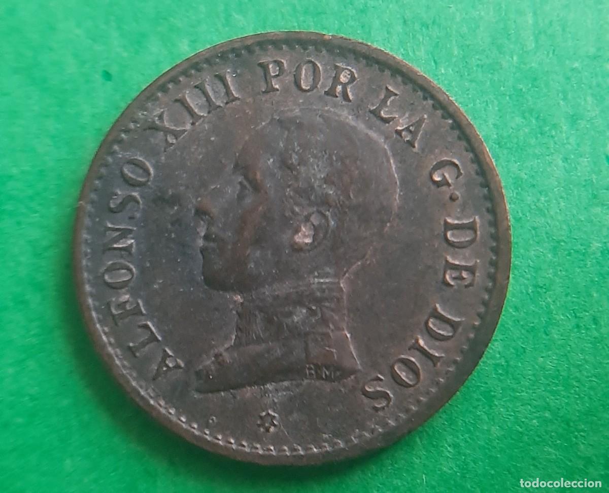 Monedas de Espa&ntilde;a: (ALFONSO XIII)(1912*2 PC V)(COBRE) 1 C&Eacute;NTIMO - Foto 11