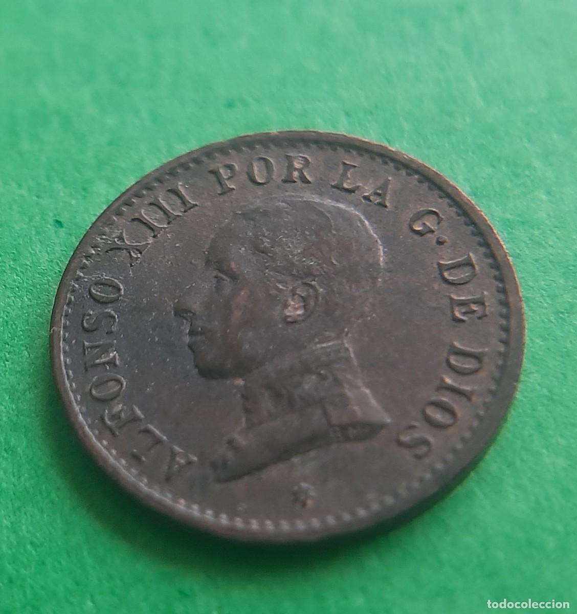 Monedas de Espa&ntilde;a: (ALFONSO XIII)(1912*2 PC V)(COBRE) 1 C&Eacute;NTIMO - Foto 13