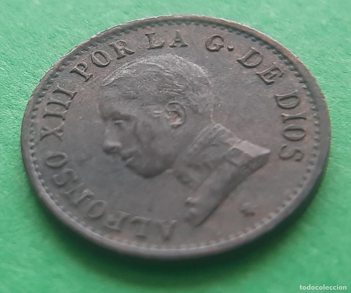 Monedas de Espa&ntilde;a: (ALFONSO XIII)(1912*2 PC V)(COBRE) 1 C&Eacute;NTIMO - Foto 21