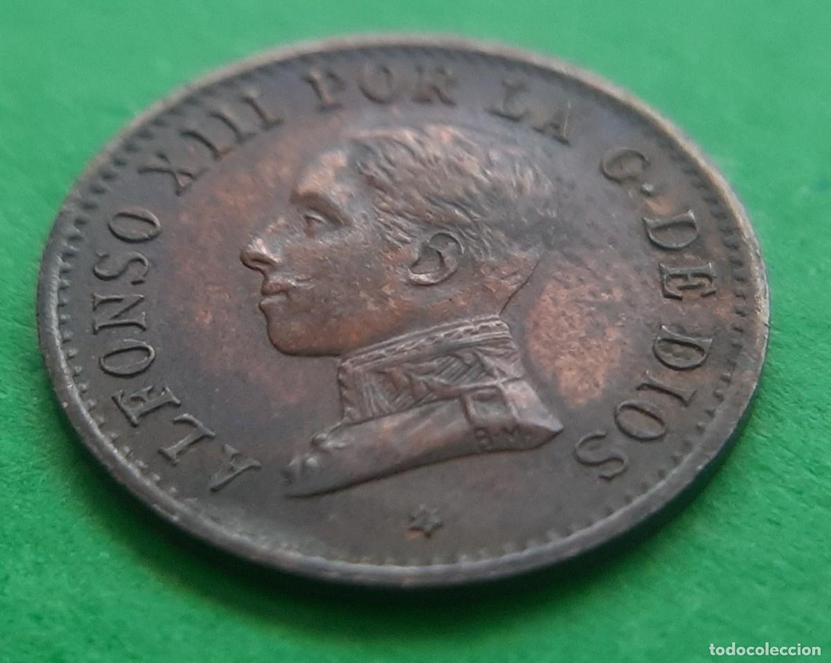 Monedas de Espa&ntilde;a: (ALFONSO XIII)(1912*2 PC V)(COBRE) 1 C&Eacute;NTIMO - Foto 16