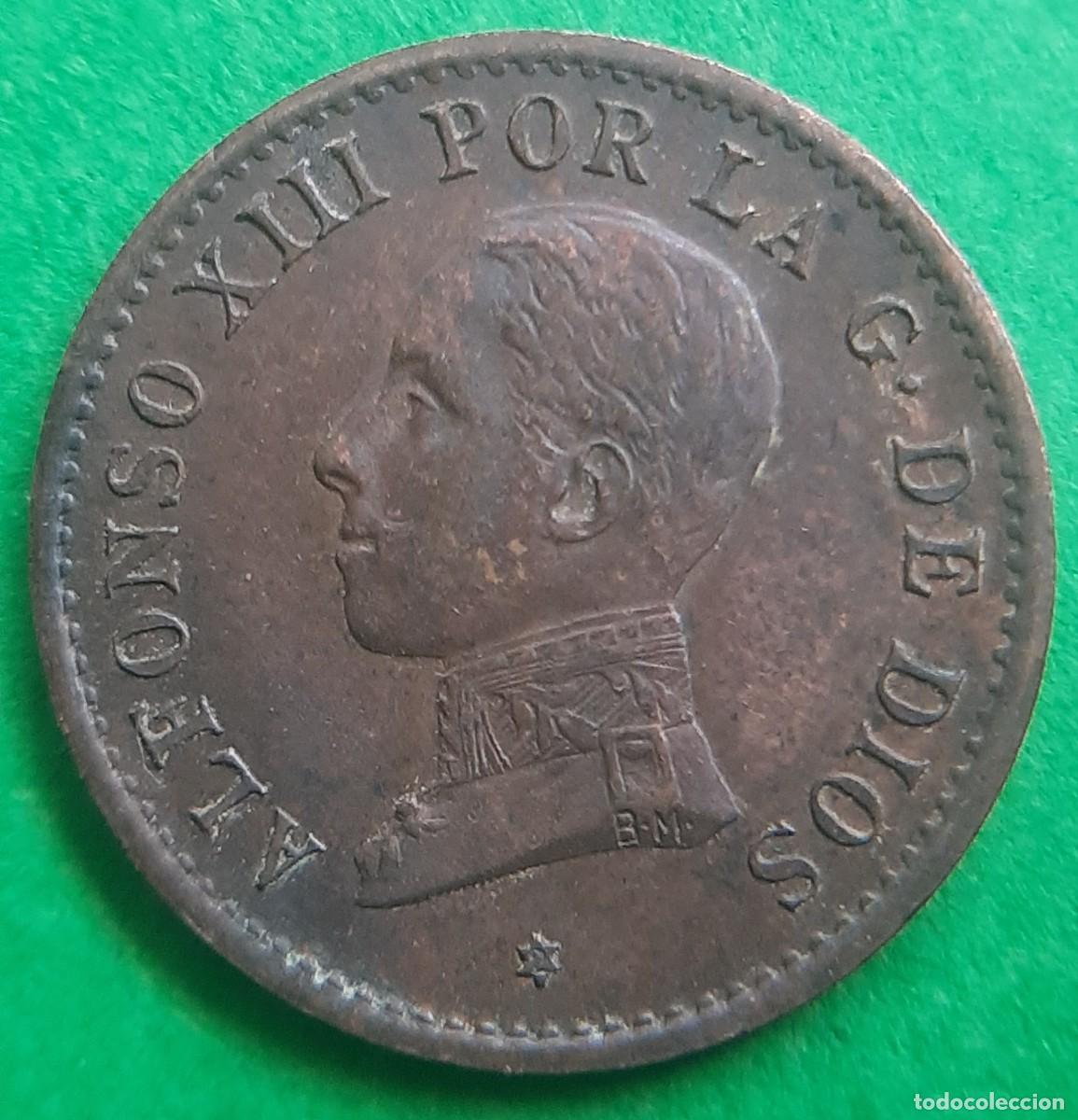 Monedas de Espa&ntilde;a: (ALFONSO XIII)(1912*2 PC V)(COBRE) 1 C&Eacute;NTIMO - Foto 20