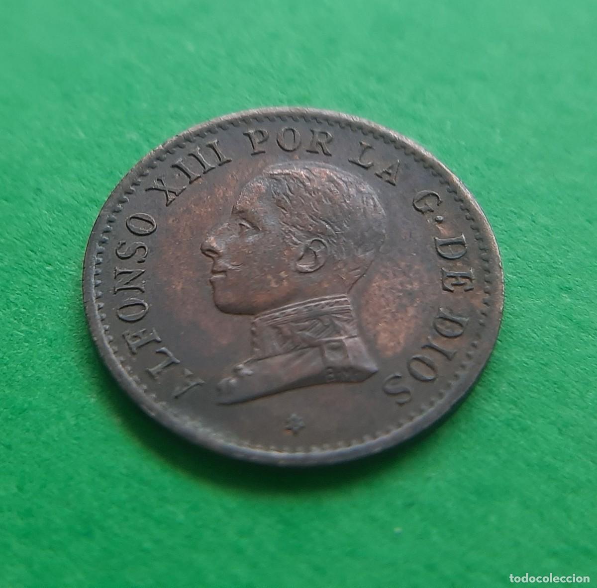 Monedas de Espa&ntilde;a: (ALFONSO XIII)(1912*2 PC V)(COBRE) 1 C&Eacute;NTIMO - Foto 23