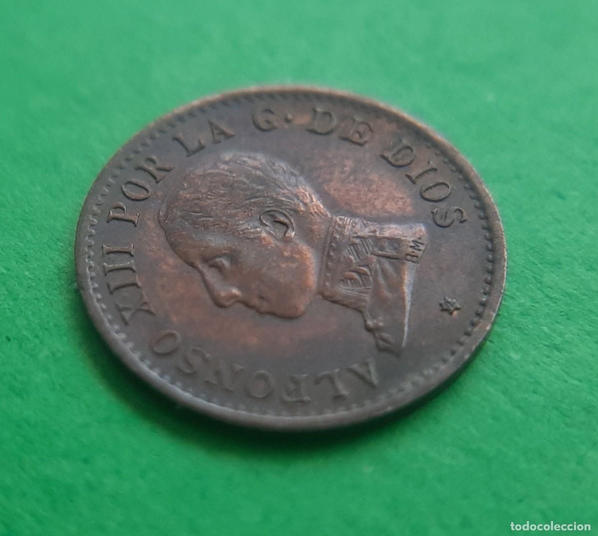 Monedas de Espa&ntilde;a: (ALFONSO XIII)(1912*2 PC V)(COBRE) 1 C&Eacute;NTIMO - Foto 25