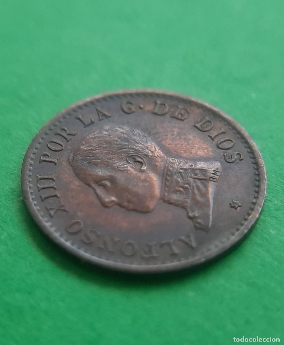 Monedas de Espa&ntilde;a: (ALFONSO XIII)(1912*2 PC V)(COBRE) 1 C&Eacute;NTIMO - Foto 26