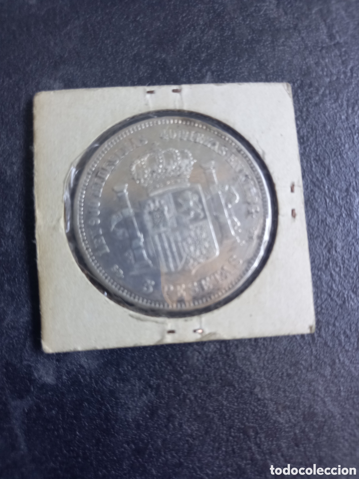Monedas de Espa&ntilde;a: Moneda 5 pesetas 1871 (71) - Foto 2