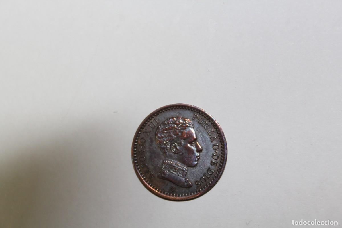 Monedas de Espa&ntilde;a: 2 CENTIMOS de 1905 SMV *05 XC 71 ESPA&Ntilde;A en MBC+ - Foto 1