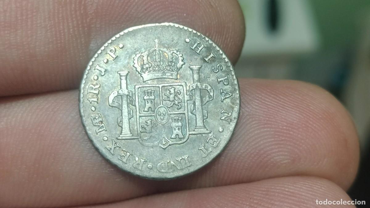 Monedas de Espa&ntilde;a: Fernando VII 1 real 1816 Lima - Foto 2