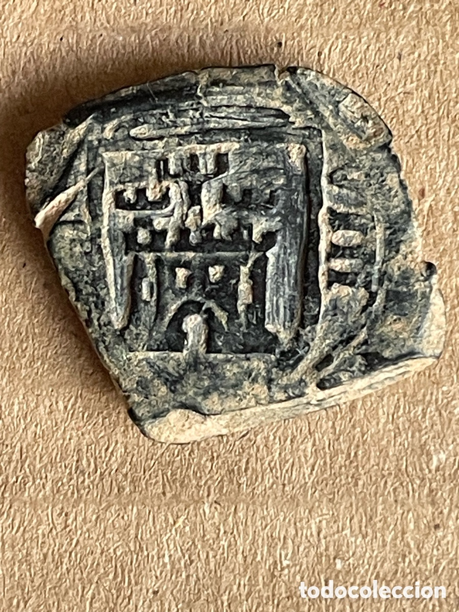 Monedas de Espa&ntilde;a: Moneda de Felipe IV con resello - Foto 2