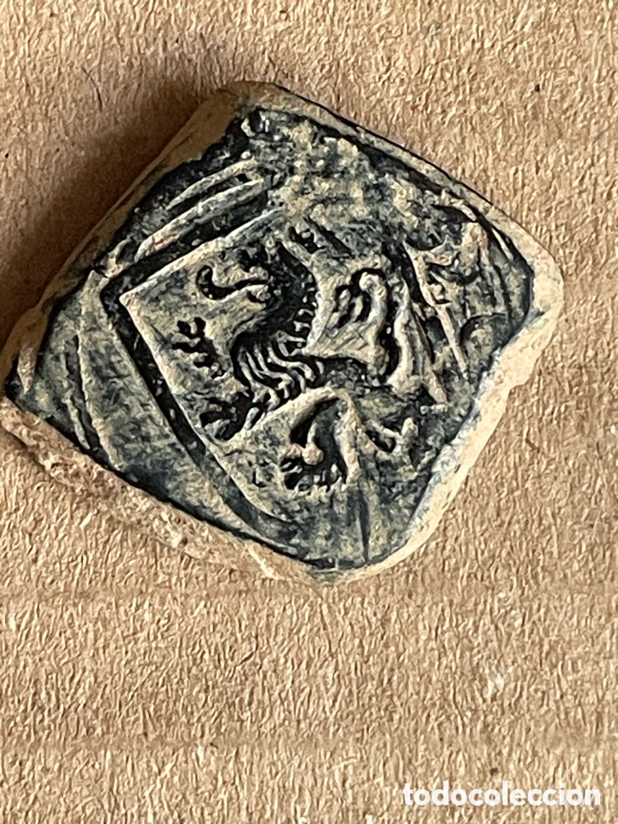 Monedas de Espa&ntilde;a: Moneda de Felipe IV con resello - Foto 1