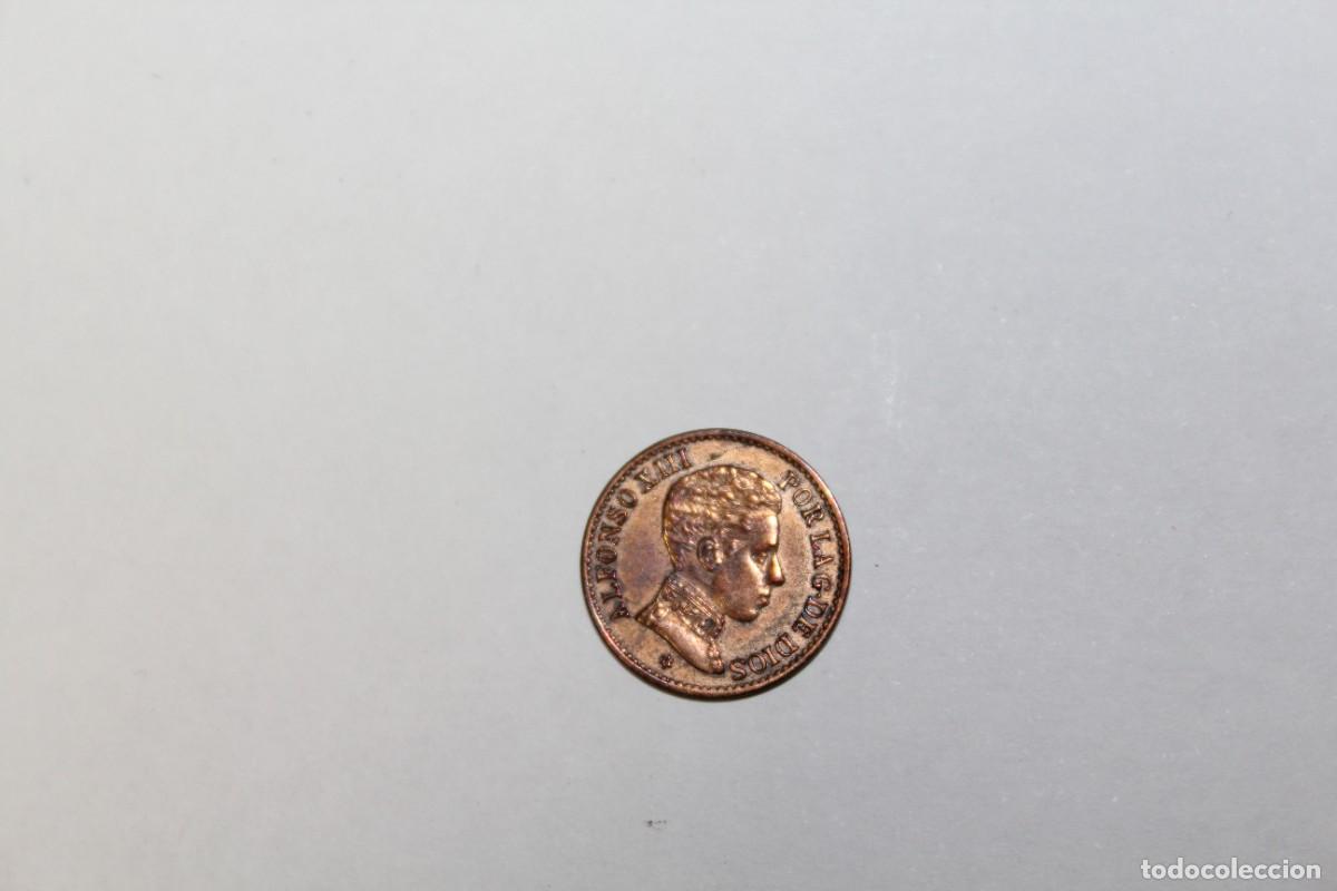 Monedas de Espa&ntilde;a: 1 CENTIMO de 1906 SLV * 6 XC 77 ESPA&Ntilde;A en EBC+ - Foto 1