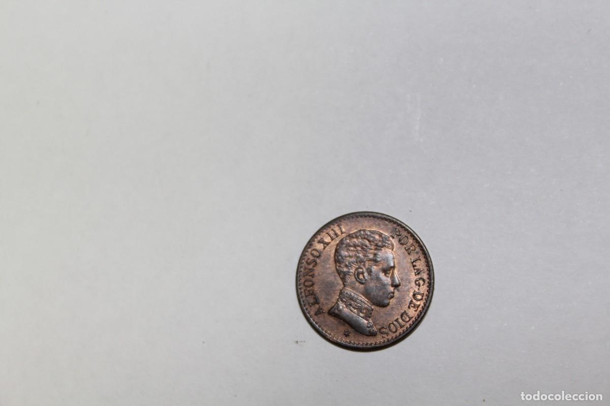 Monedas de Espa&ntilde;a: 1 CENTIMO de 1906 SLV * 6 XC 77 ESPA&Ntilde;A en SIN CIRCULAR - Foto 1