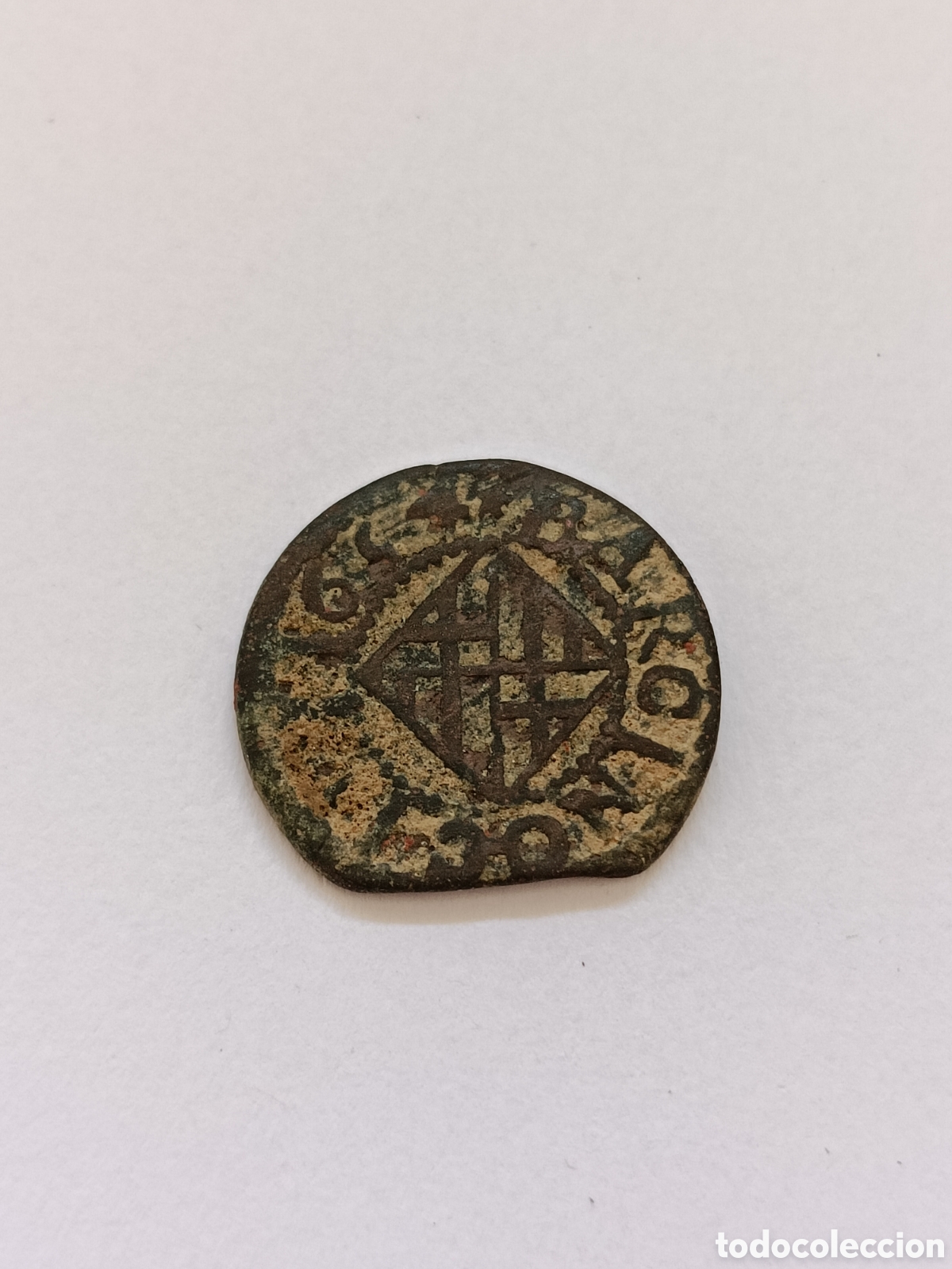 Monedas de Espa&ntilde;a: Moneda Ardite 1654 Felipe IV - Foto 2