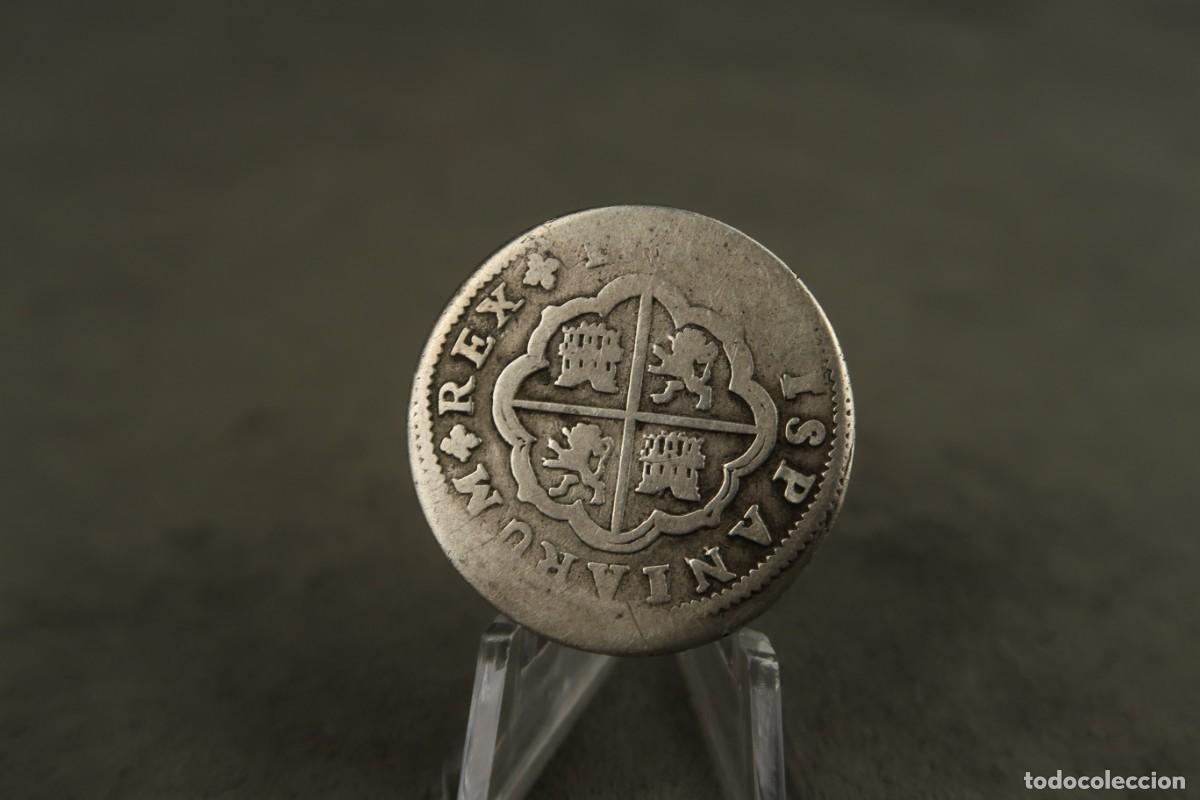 Monedas de Espa&ntilde;a: 2 reales Luis I Sevilla - Foto 2