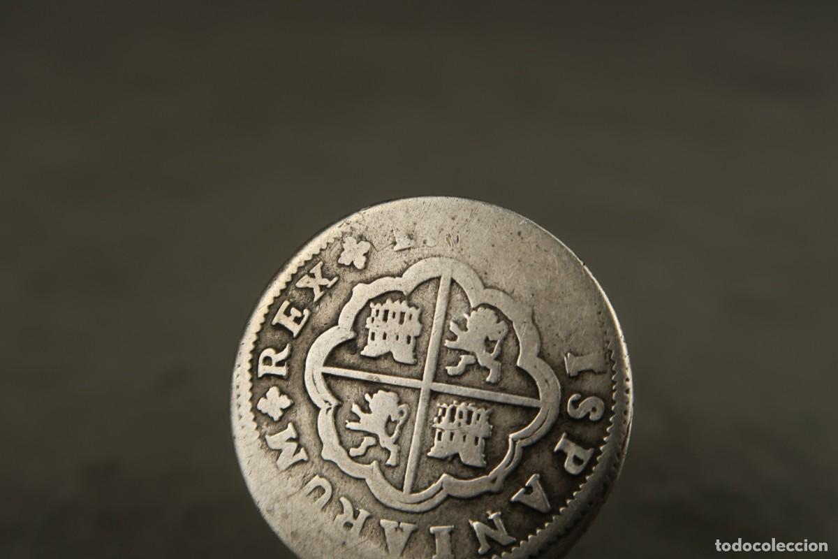 Monedas de Espa&ntilde;a: 2 reales Luis I Sevilla - Foto 4