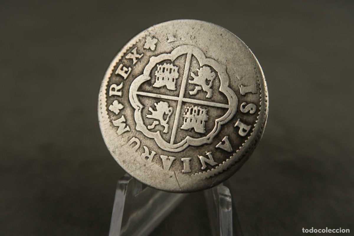 Monedas de Espa&ntilde;a: 2 reales Luis I Sevilla - Foto 5