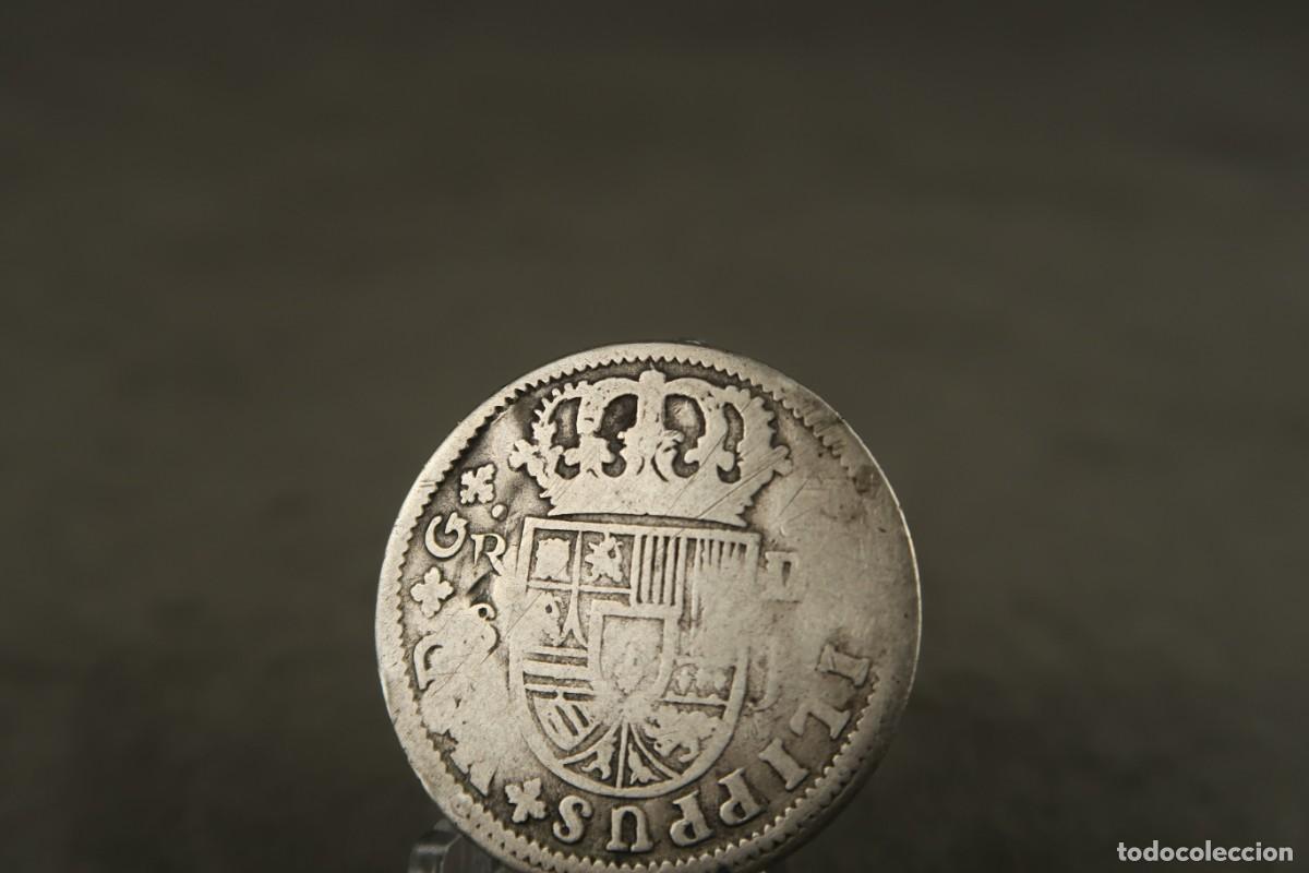 Monedas de Espa&ntilde;a: 2 reales Luis I Sevilla - Foto 9