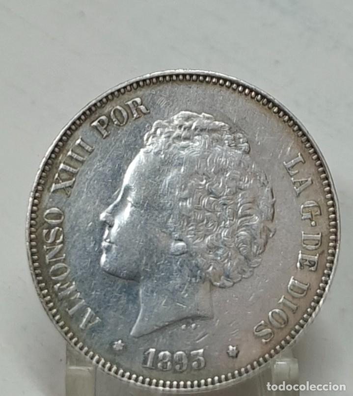 Monedas de Espa&ntilde;a: 5 pesetas de Alfonso XIII. EBC - Foto 1
