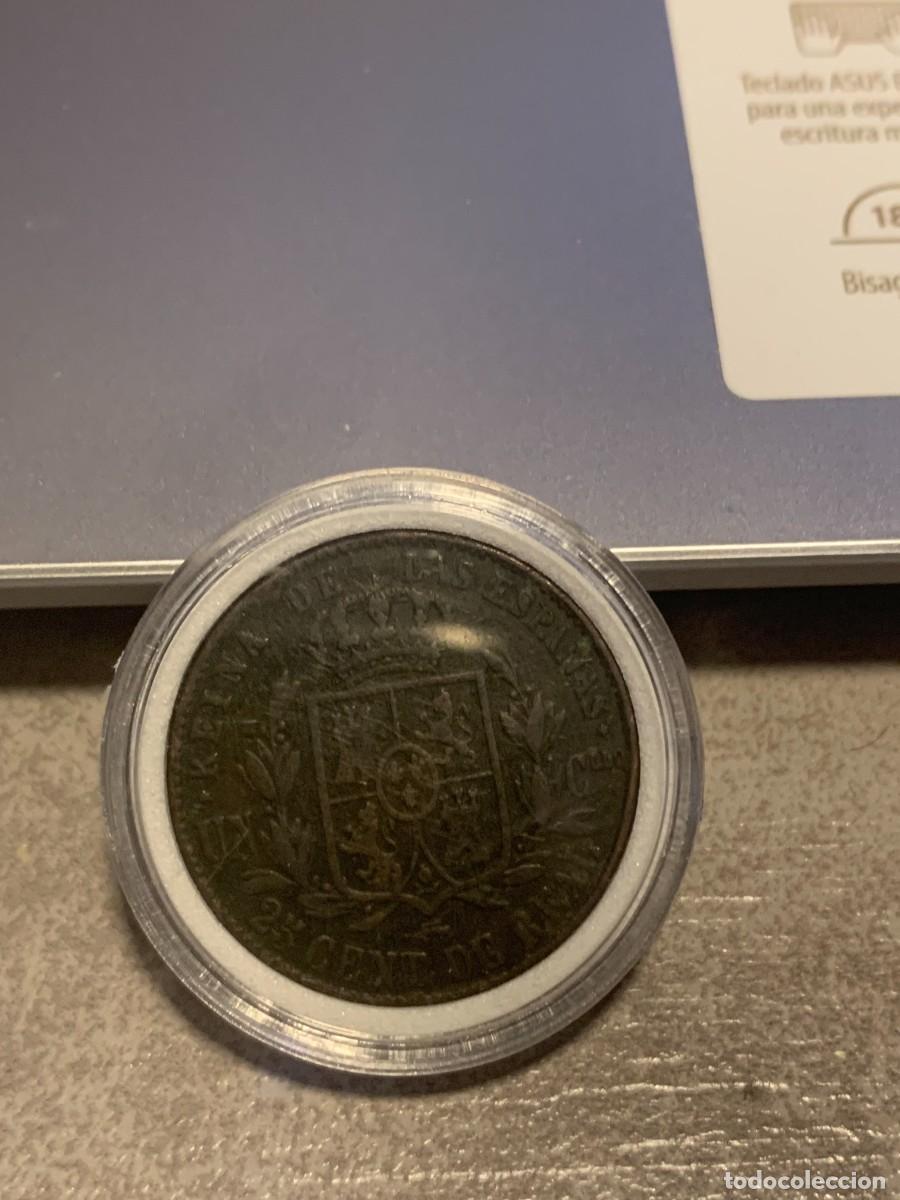 Monedas de Espa&ntilde;a: 25 CENTIMOS DE REAL A&Ntilde;O 1857 ISABEL II MONEDA - Foto 1