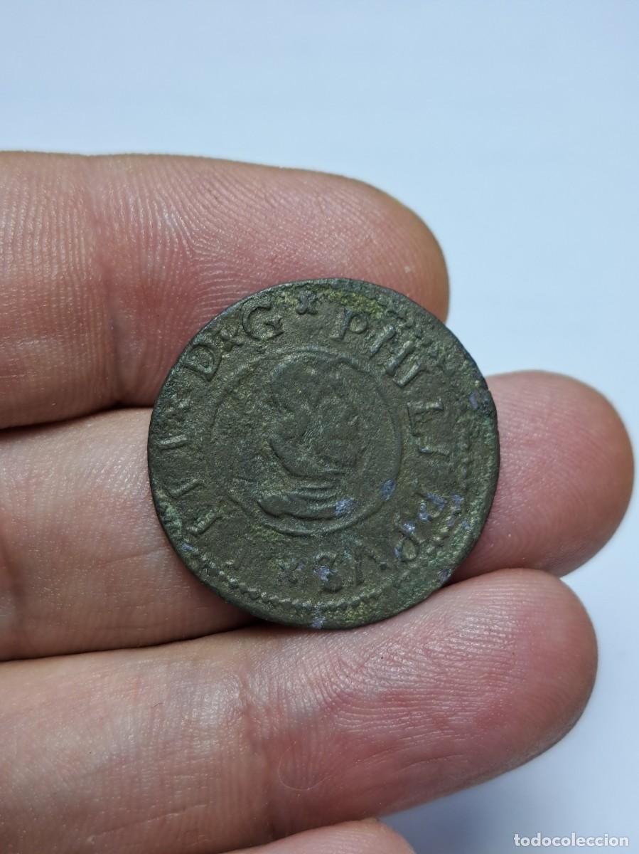 Monedas de Espa&ntilde;a: NT / FELIPE IV 16 MARAVEDIES 1663 VALLADOLID (E615) - Foto 1