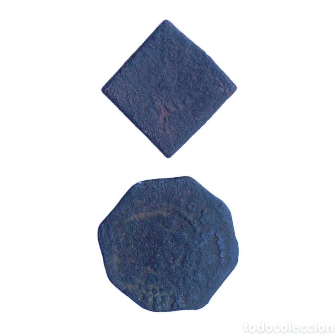 Monedas de Espa&ntilde;a: LOTE CORNADOS DE NAVARRA A IDENTIFICAR - Foto 2