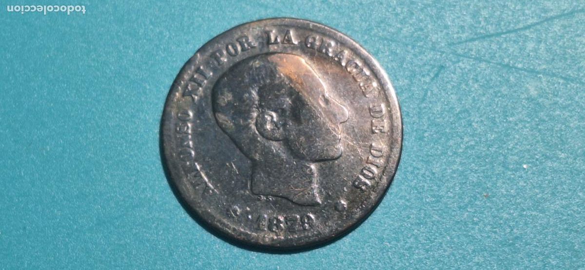 Monedas de Espa&ntilde;a: Moneda de Espa&ntilde;a. A&ntilde;o 1879. Alfonso XII. Cinco c&eacute;ntimos - Foto 1