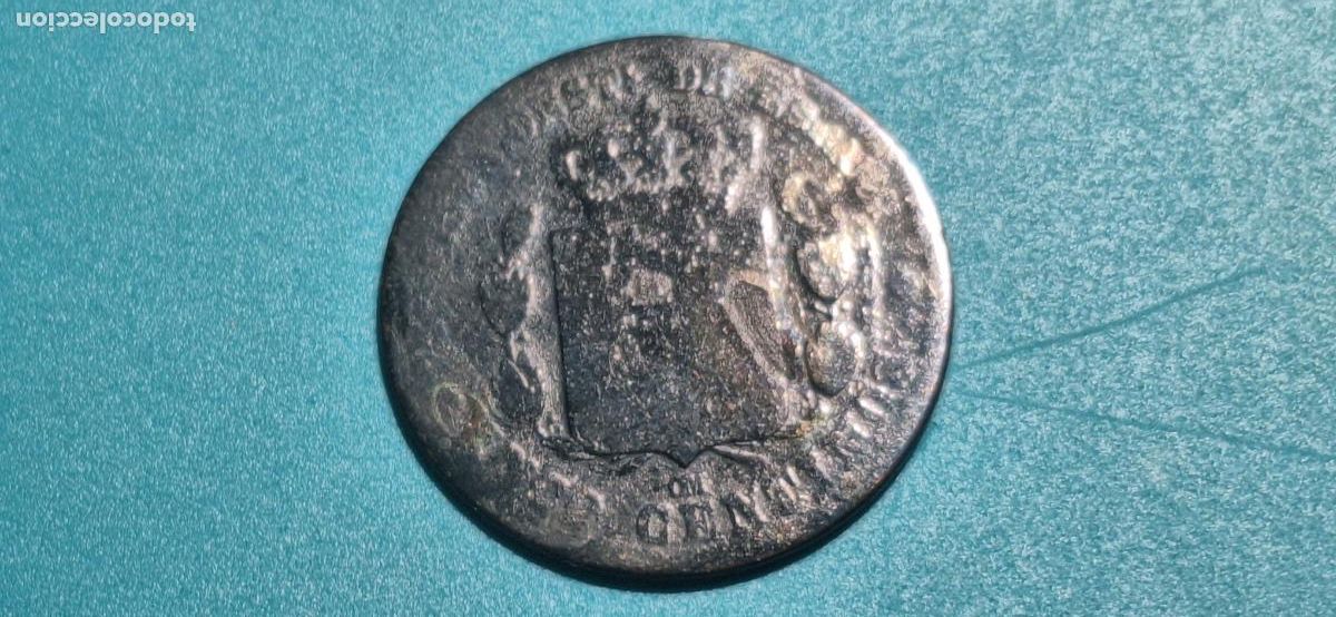 Monedas de Espa&ntilde;a: Moneda de Espa&ntilde;a. A&ntilde;o 1879. Alfonso XII. Cinco c&eacute;ntimos - Foto 2