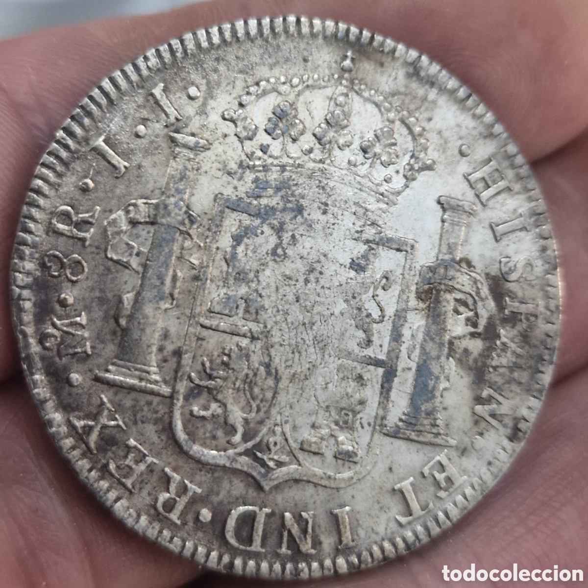 Monedas de Espa&ntilde;a: 8 reales 1818 mejico - Foto 7