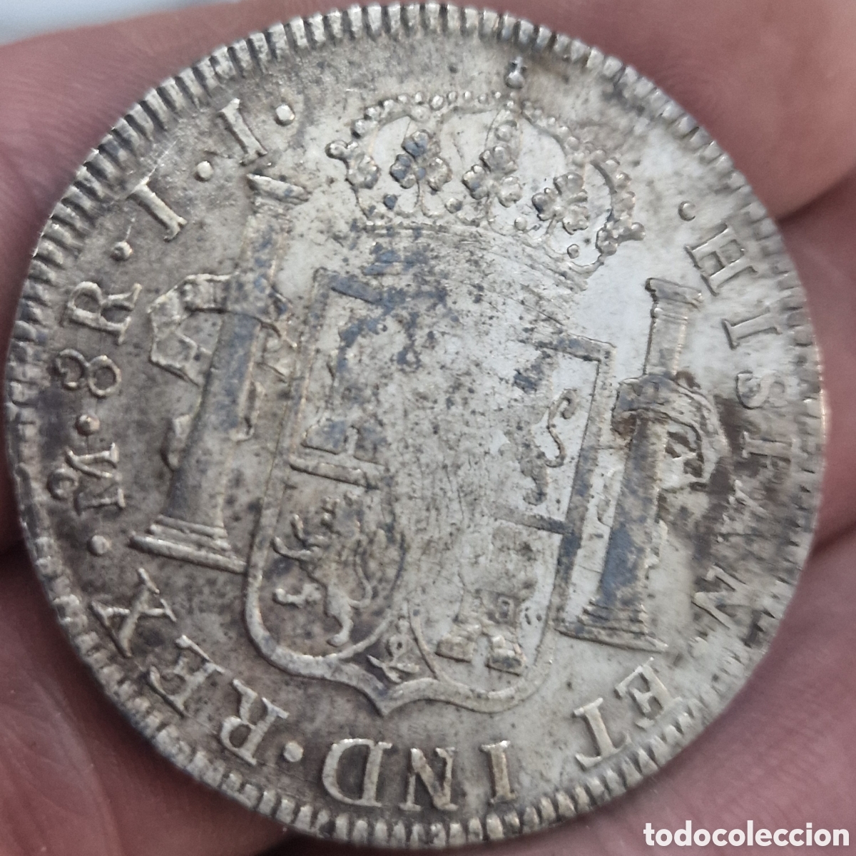 Monedas de Espa&ntilde;a: 8 reales 1818 mejico - Foto 8