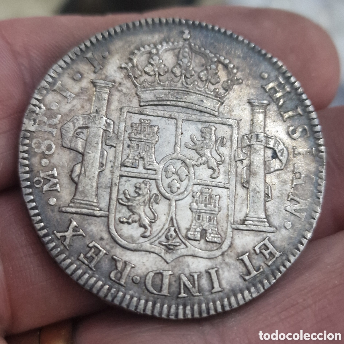 Monedas de Espa&ntilde;a: 8 reales mejico 1820 - Foto 9