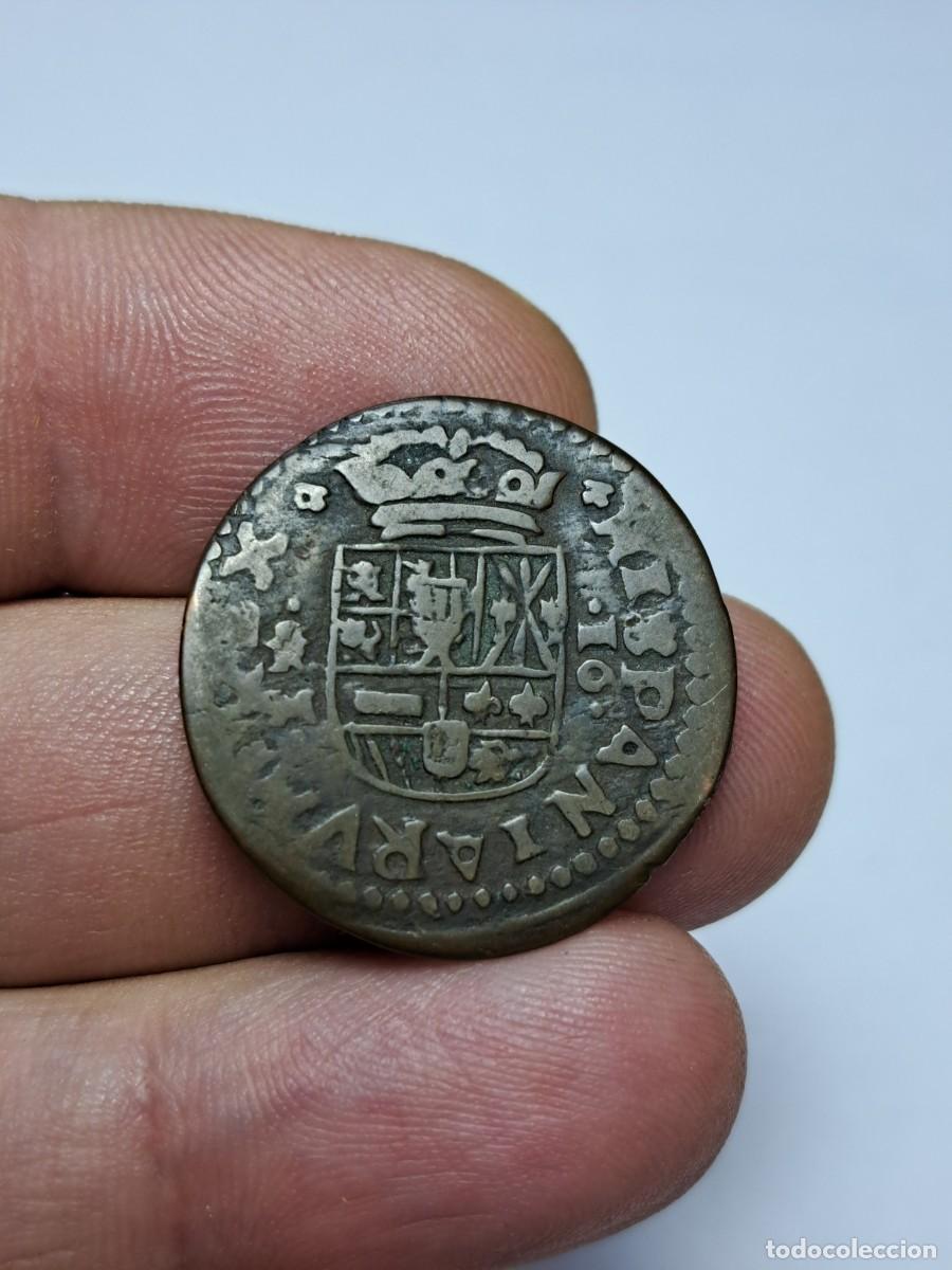Monedas de Espa&ntilde;a: NT/ FELIPE IV 16 MARAVEDIES 1663 TRUJILLO (E694) - Foto 2