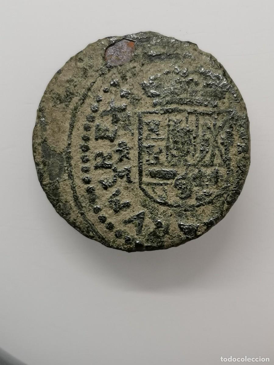 Monedas de Espa&ntilde;a: Felipe IV 16 Maraved&iacute;s 1664 TRUJILLO - Foto 3