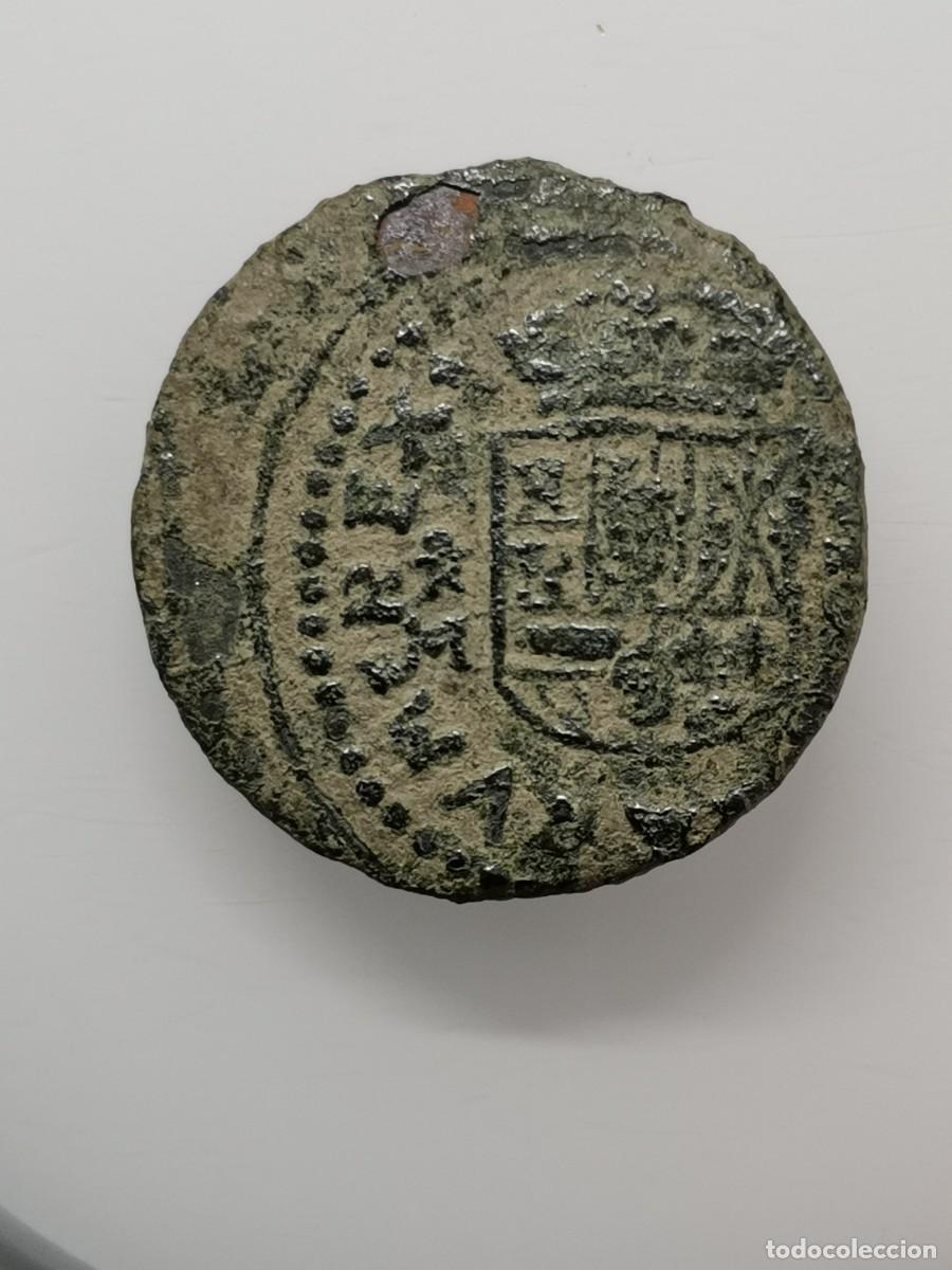 Monedas de Espa&ntilde;a: Felipe IV 16 Maraved&iacute;s 1664 TRUJILLO - Foto 5
