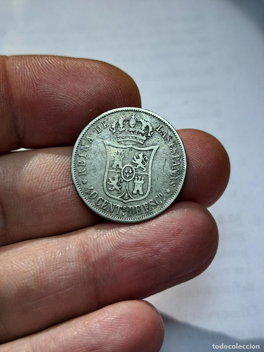 Monedas de Espa&ntilde;a: NT/ ISABEL II 40 CENTIMOS 1867 MADRID (E762) - Foto 4