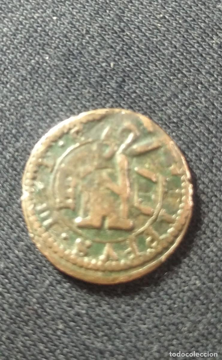 Monedas de Espa&ntilde;a: Antigua moneda resellada. - Foto 1