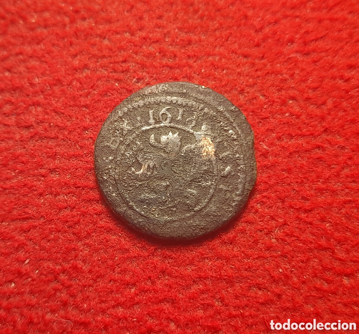 Monedas de Espa&ntilde;a: Moneda 4 maraved&iacute;es 1618 - Foto 1