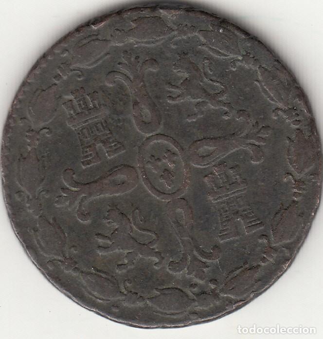 Monedas de Espa&ntilde;a: FERNANDO VII: 8 MARAVEDIS JUBIA 1827 - Foto 2