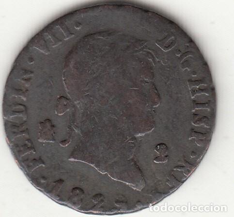 Monedas de Espa&ntilde;a: FERNANDO VII: 2 MARAVEDIS SEGOVIA 1929 - Foto 1