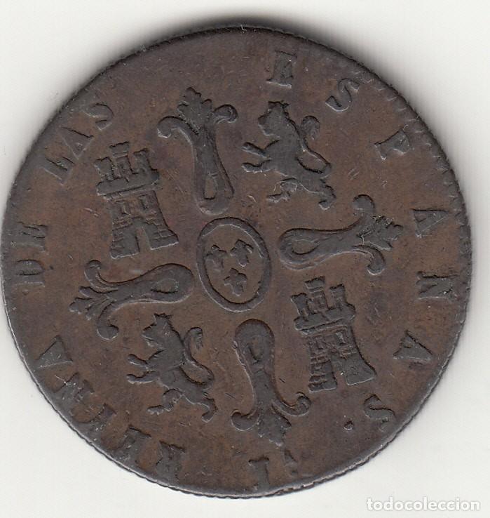 Monedas de Espa&ntilde;a: ISABEL II: 8 MARAVEDIS 1841 JUBIA - Foto 2