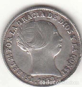 Monedas de Espa&ntilde;a: ISABEL II: 1 REAL SEVILLA 1852 / PLATA - Foto 1