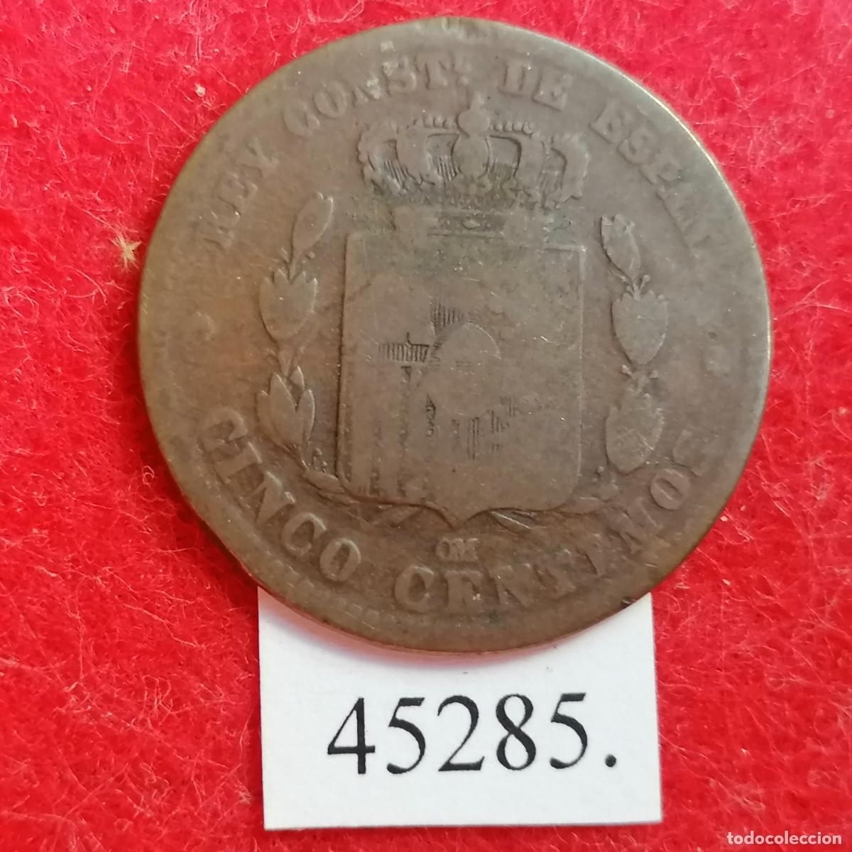 Monedas de Espa&ntilde;a: Espa&ntilde;a, 5 centimos 1877, Alfonso XII, 12 - Foto 2