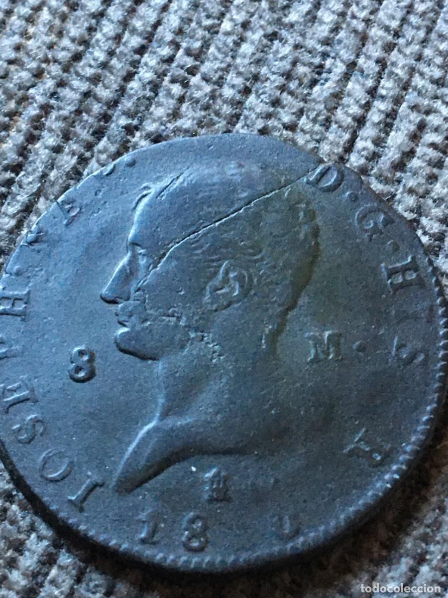 Monedas de Espa&ntilde;a: 8 maravedis jose napoleon 1810 - Foto 3
