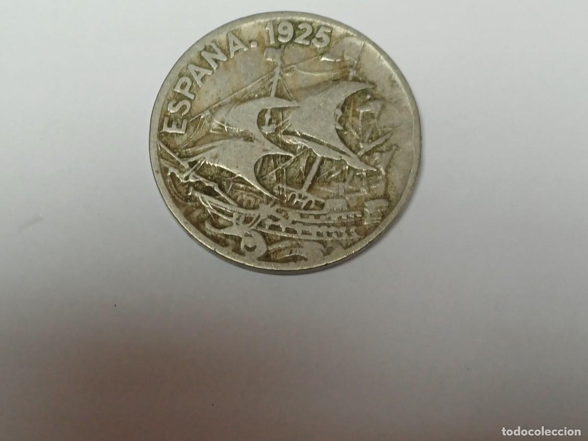 Monedas de Espa&ntilde;a: 25 CENTIMOS de PESETA del 1925 PCS XC 65 ESPA&Ntilde;A en BC+ - Foto 1