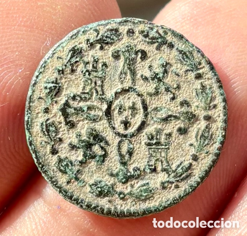 Monedas de Espa&ntilde;a: Moneda 2 Maravedis 1776 SEGOVIA. CARLOS III - Foto 2