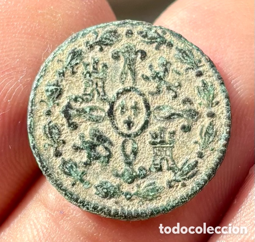 Monedas de Espa&ntilde;a: Moneda 2 Maravedis 1776 SEGOVIA. CARLOS III - Foto 4