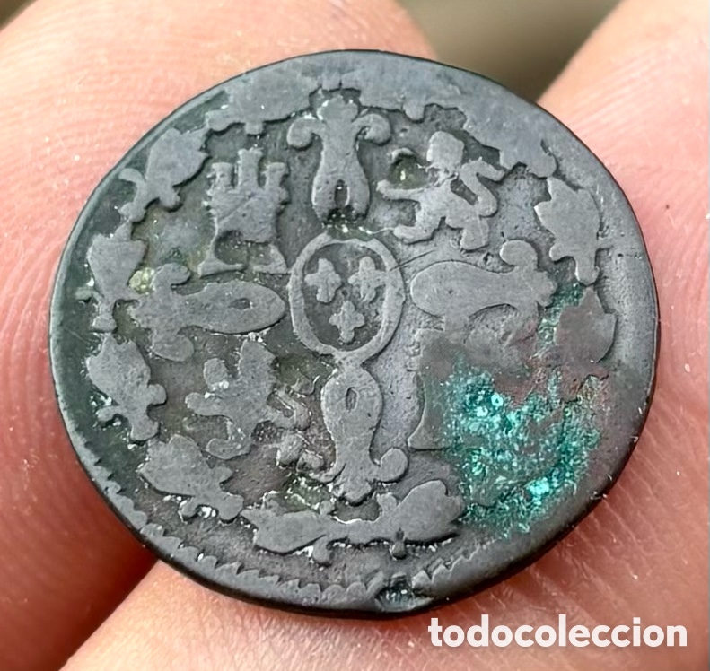 Monedas de Espa&ntilde;a: Moneda 2 Maravedis 1796 SEGOVIA. CARLOS IV - Foto 4