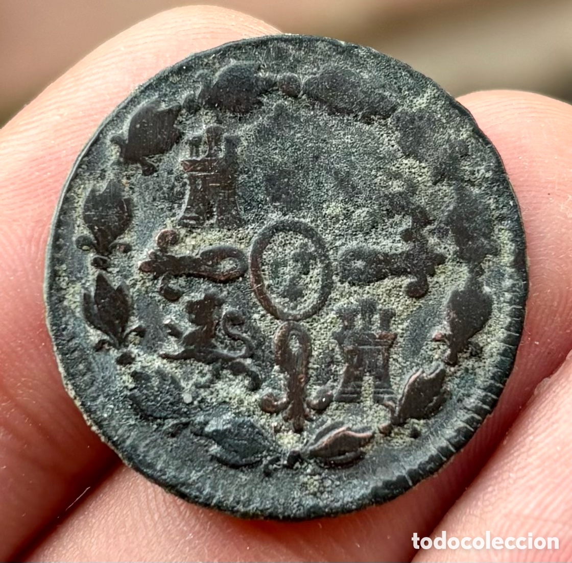 Monedas de Espa&ntilde;a: Moneda 4 Maravedis 1797 SEGOVIA. CARLOS IV - Foto 2