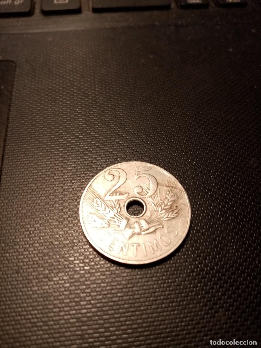 Monedas de Espa&ntilde;a: MONEDA DE 25 CENTIMOS DE 1927 - Foto 1